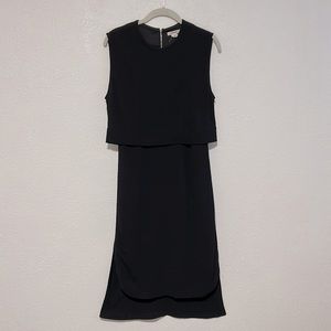 Helmut Lang double layer crepe dress size 4